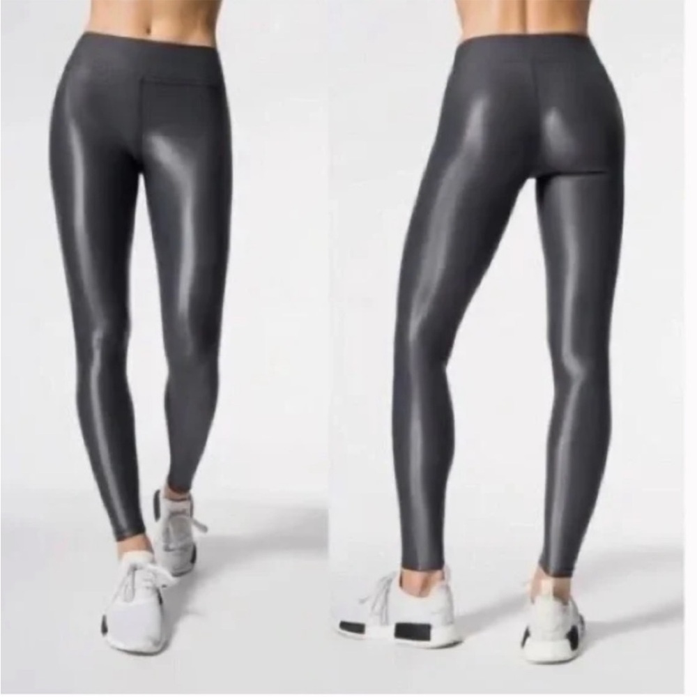 CARBON38 Liquid Steel High Rise 7/8 Leggings Cloud Compression Women’s Small